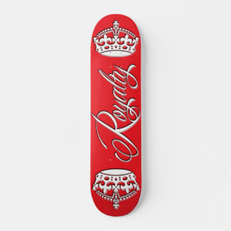 Skateboard Rouge de plate-forme de planche à roulettes de pou