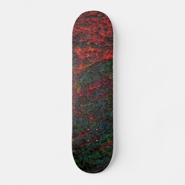 Skateboard Rouge mort (Recto)