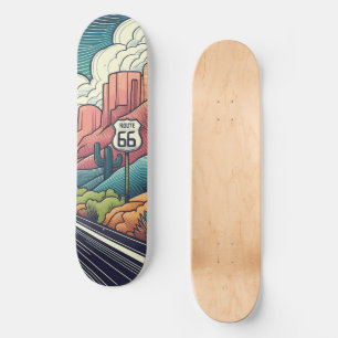 Skateboard Route 66