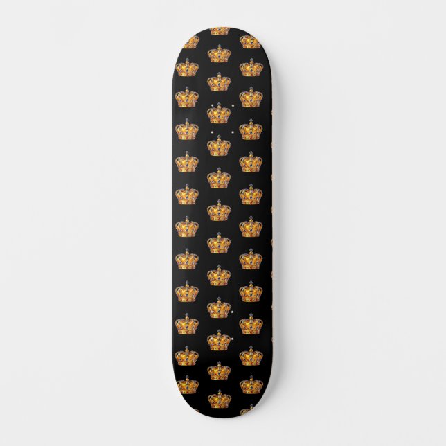 Skateboard Royal golden crown (Recto)