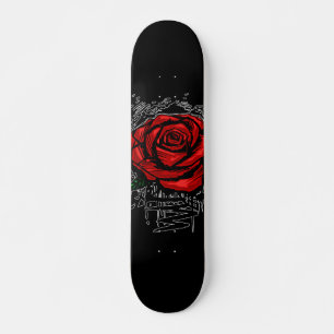 Skateboard Rugged Rose