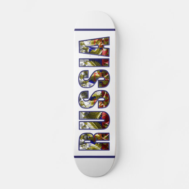 Skateboard Russie (Recto)