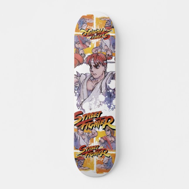 Skateboard Ryu (Devant)