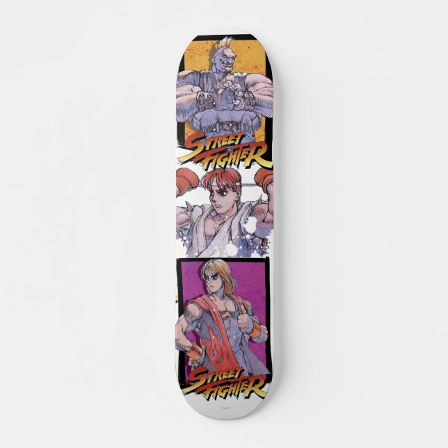 Skateboard Ryu (Devant)