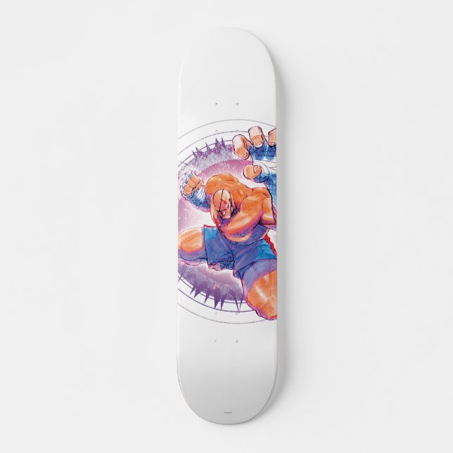 Skateboard Sagat (Devant)