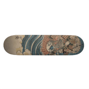 Skateboard Samouraïs à cheval circa 1830