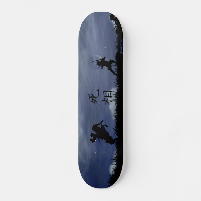 Skateboard Samouraïs de duel (Recto)