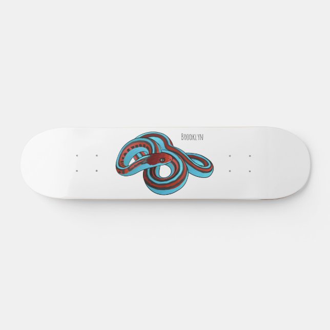 Skateboard San Francisco garter snake (Horz)