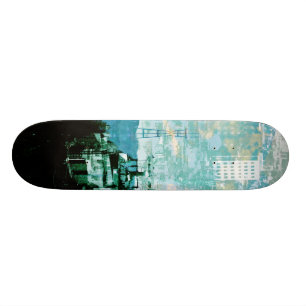Skateboard San Francisco Island_cyan