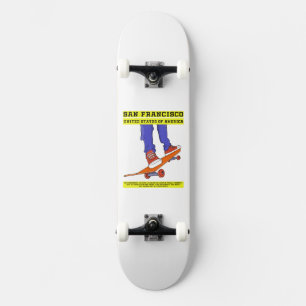 Skateboard San Francisco, USA Patinage