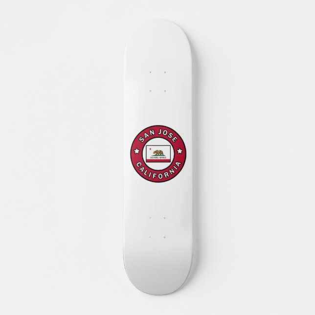 Skateboard San Jose Californie (Devant)