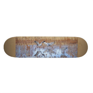Skateboard Sandhill tend le cou la planche à roulettes de