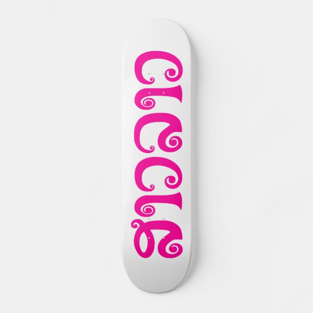Skateboard Sao Lao ✿ Lady Lao ✿ Laos / Laotien (Recto)