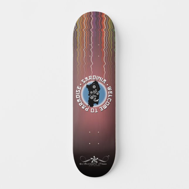 Skateboard Sardaigne (Recto)