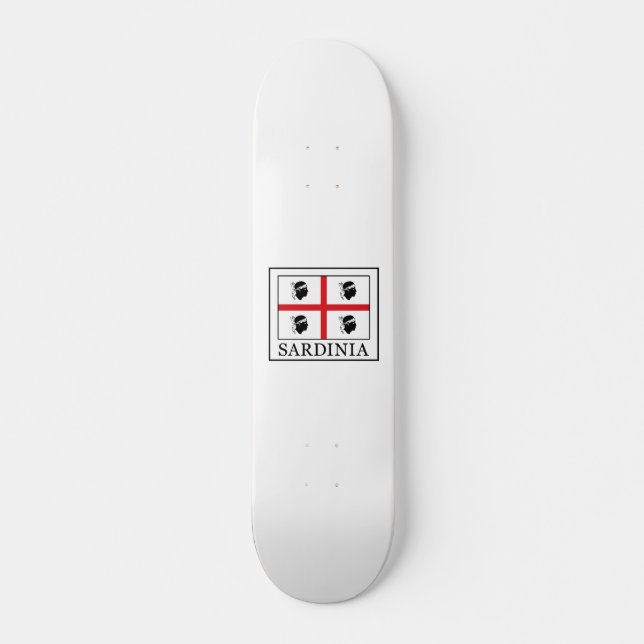 Skateboard Sardaigne (Devant)