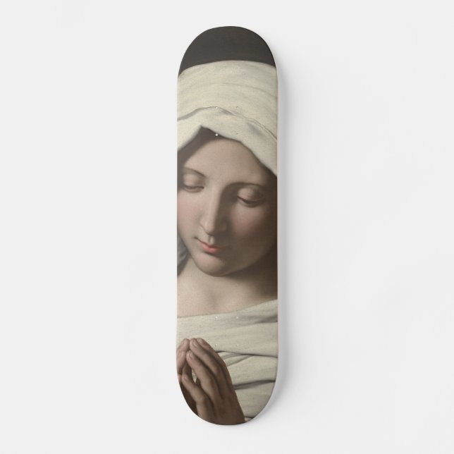 Skateboard Sassoferrato - Madonna dans la prière (Recto)