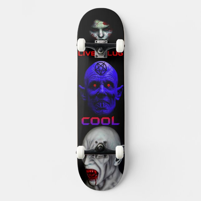 Skateboard SATANIQUE (Recto)
