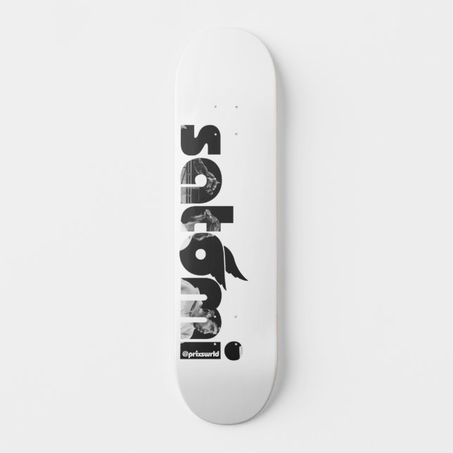 Skateboard satomi "Ville natale" (Recto)