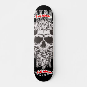 Skateboard Sauvage crâne viking