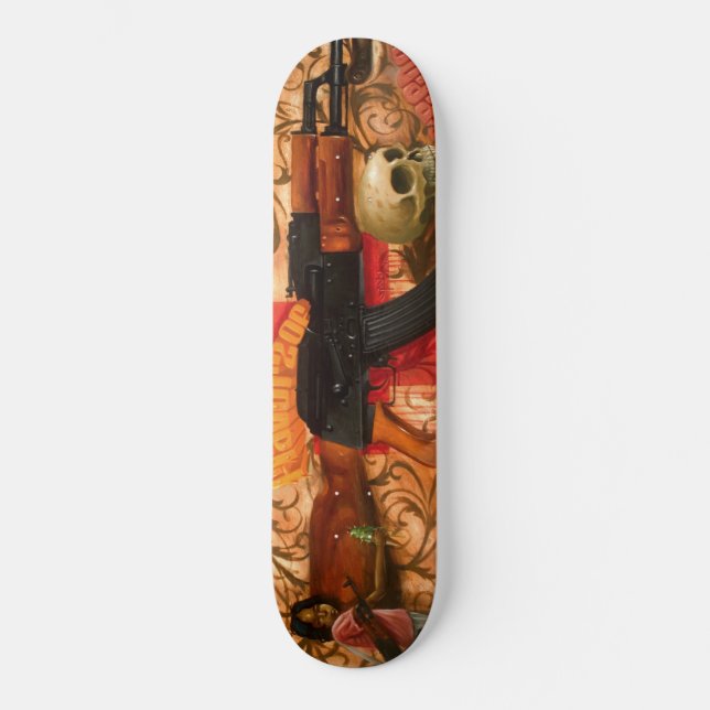 Skateboard Saveurs de la liberté (Recto)