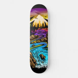 Skateboard Scène extérieure