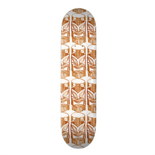 Skateboard Sculpture découpée Thunder_Cove en Tiki