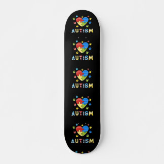 Skateboard Sensibilisation sur l'autisme