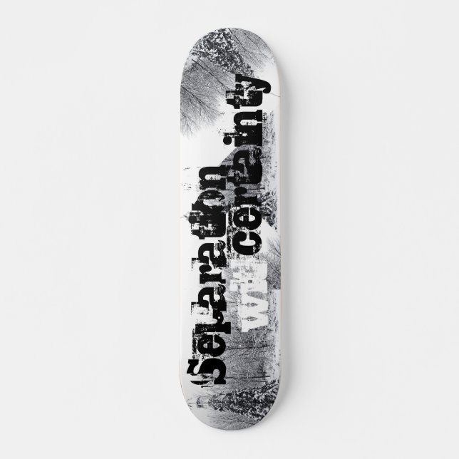 Skateboard séparation avec certitude (Devant)