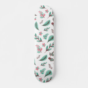 Skateboard Série de dessins de fleurs 2