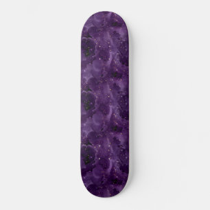 Skateboard Série Galaxy Violet Design 8