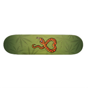 Skateboard Serpent de dessin animé