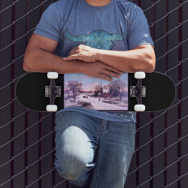 Skateboard Services ecclésiastiques Matin du soir de Noël (Extérieur 3)