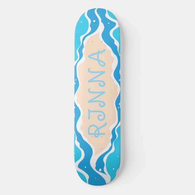 Skateboard serviette de plage SANDY (Recto)