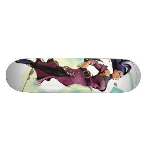 Skateboard S'est levé le saut