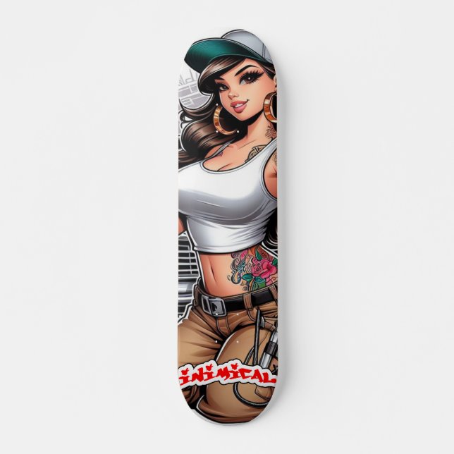 Skateboard Sheryl inimical (Devant)