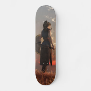 Skateboard Shield-Maiden