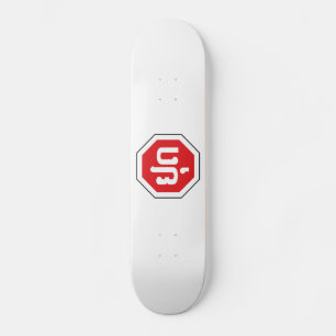 Skateboard SIGNE D'ARRÊT DE LA CIRCULATION AU Laos ⚠ YOOT en