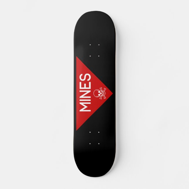 SKATEBOARD SIGNE DE MINES | SIGNAGE | SYMBOLE (Recto)