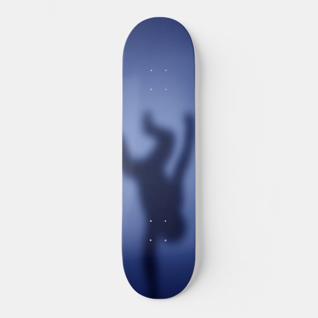Skateboard Silhouette singe (Recto)