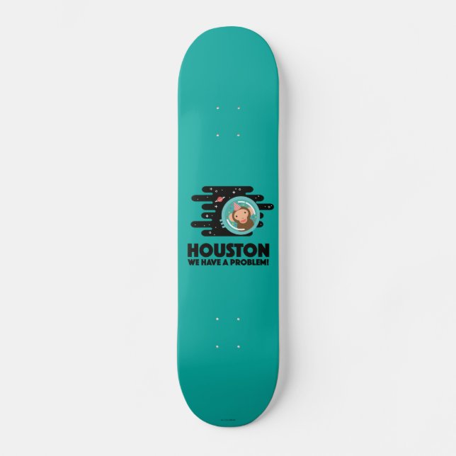 Skateboard Singe de l'espace (Recto)