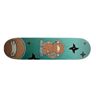 Skateboard Singe de Ninja ! Planche à roulettes