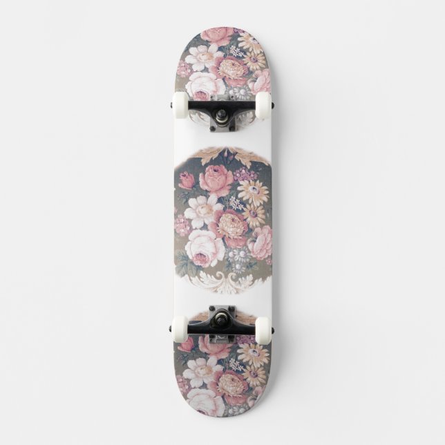 Skateboard Siradis rose (Recto)