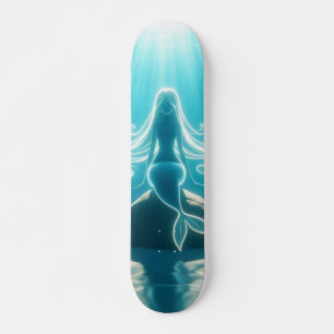 Skateboard Sirène sous-marine éclairée
