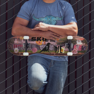 Skateboard SK8 ou planche à roulettes DIE