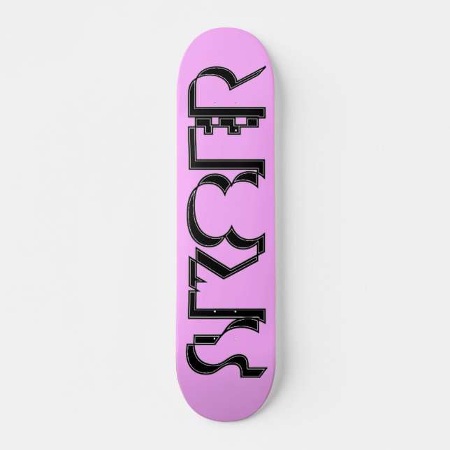 Skateboard Sk8er (Devant)