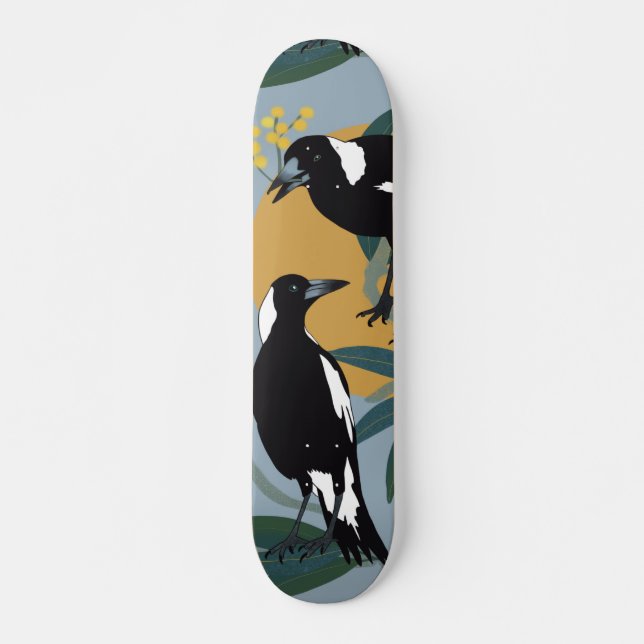 Skateboard Skate australien Magpies (Devant)