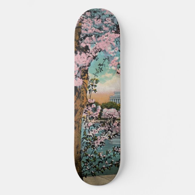Skateboard Skate board Cherry Blossoms (Recto)