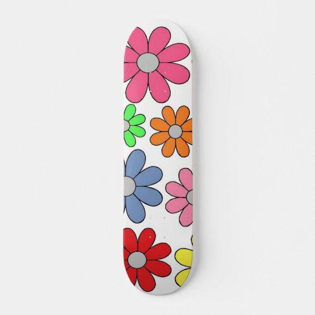 Skateboard Skate-Daisies (Devant)