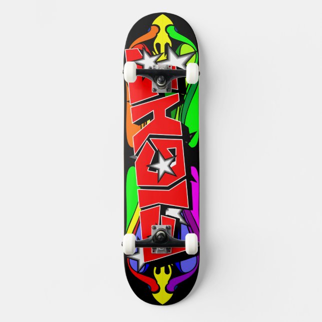 Skateboard skate de combat (Recto)