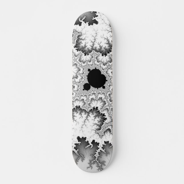 Skateboard Skate de corail noir (Devant)